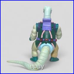Dinosaucers Bronto Thunder? Glasslite Brazil Vintage Figure With 3d Weapon