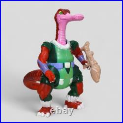 Dinosaucers Quackpot Glasslite Brazil Vintage Figure With 3d Weapon Rare
