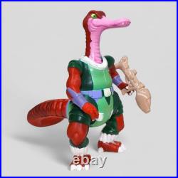 Dinosaucers Quackpot Glasslite Brazil Vintage Figure With 3d Weapon Rare