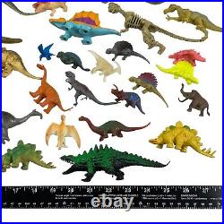 Dinosaur Toys Mixed Lot of 56 Action Figures Prehistoric Dinos Vintage Plastic
