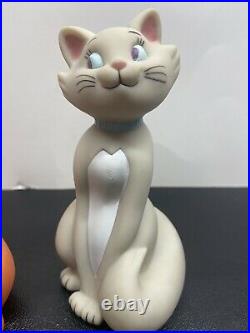 Disney Aristocats Vintage Set of 5 Rubber Squeeze Squeaky Toys Figures VHTF