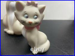 Disney Aristocats Vintage Set of 5 Rubber Squeeze Squeaky Toys Figures VHTF