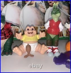Disney The Dinosaurs TV Show Figure Toy Lot Sinclair Family Vintage 1990