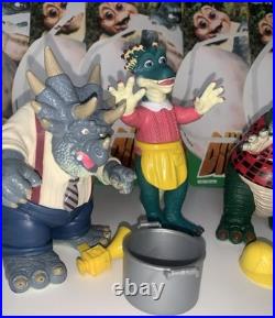 Disney The Dinosaurs TV Show Figure Toy Lot Sinclair Family Vintage 1990