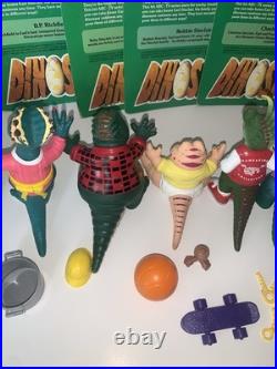 Disney The Dinosaurs TV Show Figure Toy Lot Sinclair Family Vintage 1990