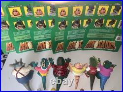 Disney The Dinosaurs TV Show Figure Toy Lot Sinclair Family Vintage 1990