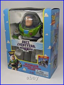 Disney Think Way Toy Story Buzz Lightyear Ultimate Talking Figure VTG 1995 New