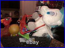 Disney Vintage Toy Gift Basket Filled to the Top with Collectors Toys