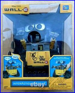 Disney+ Wall-E Big Toy Robot Figure Movie Vintage Retro Art Collectible Signed