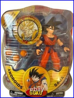 Dragon Ball Z DBZ Goku Androids Saga Action Figure Irwin Toys Medallions Vintage