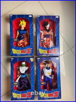 Dragon ball Z Toy Figures 13 inch 2000 vintage Vegeta Goku Piccolo Rare Irwin 4