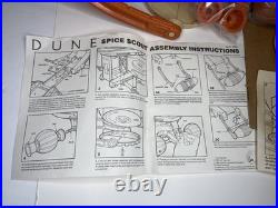 Dune Spice Scout Vehicle LJN Toys 1984 Vintage Sealed Parts with Manuals NEW