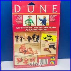 Dune action figure Beast Rabban vtg 1984 LJN toys MOC sand worm movie sealed'84