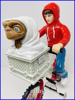 E. T. The Extraterrestrial Bicycle, Plush, VHS Movie, Vintage PVC Figures Toy Lot