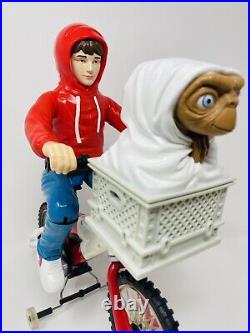 E. T. The Extraterrestrial Bicycle, Plush, VHS Movie, Vintage PVC Figures Toy Lot