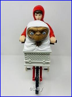 E. T. The Extraterrestrial Bicycle, Plush, VHS Movie, Vintage PVC Figures Toy Lot