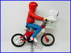 E. T. The Extraterrestrial Bicycle, Plush, VHS Movie, Vintage PVC Figures Toy Lot