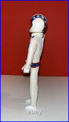 EVEL KNIEVEL Stunt Cycle / Launcher / Figure with Metallic Stripes and Belt