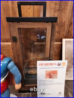 EXTREMELY RARE 1940 Superman Wood and Composition Jointed Doll by Ideal + EXTRAS EXTREMELY RARE 1940 Superman Wood and Composition Jointed Doll by Ideal + EXTRAS