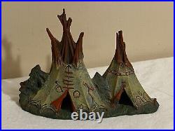 Elastolin Teepee Vintage Toy Figures Germany ag-94