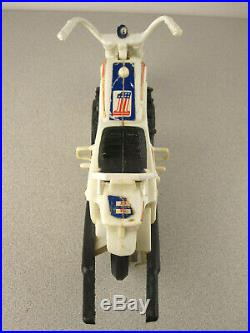 Evel Knievel'70s Stunt Cycle + Action Figure/Helmet Vintage Ideal Toy EX COND
