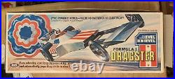 Evel Knievel Dragster NOS Unopened Box Complete With Figure and Energizer
