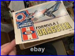 Evel Knievel Dragster NOS Unopened Box Complete With Figure and Energizer
