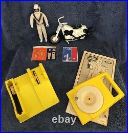 Evel Knievel Stunt Cycle 1970s WithBox, Cycle, Figure, Energizer & Manual 3407-4