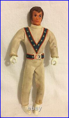 Evel Knievel Stunt Cycle + Action Figure & Energizer 1975 Ideal BoxedVintageRare