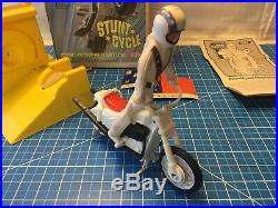Evel Knievel Stunt Cycle Ideal 1973 Action Figure (Complete)