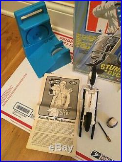 Evel Knievel Stunt Cycle Ideal 1974 With Action Figure Original Box Working