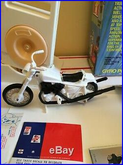 Evel Knievel Stunt Cycle Ideal 1975 Mint In Box Unused with Action Figure
