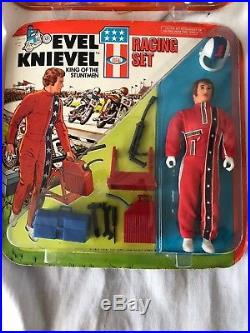 Evel Knievel Vintage Figures MOC Racing Rescue Arctic Explorer Sets Ideal Toys