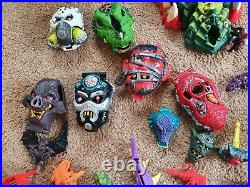 Ex-Large Mighty Max Hasbro90s ToyBundle Doom Zone Heads Figures Skull Mountain