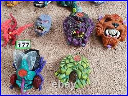 Ex-Large Mighty Max Hasbro90s ToyBundle Doom Zone Heads Figures Skull Mountain