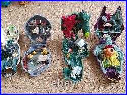 Ex-Large Mighty Max Hasbro90s ToyBundle Doom Zone Heads Figures Skull Mountain