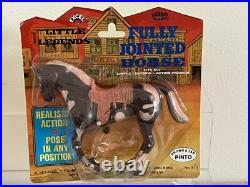 Excel Toy 1975 Little Legends of The West. Sealed Brown & Tan Pinto & Cochise