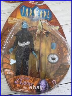 Farscape Toy Vault Action Figures Lot of 9 Series 1 Sealed NIB Vintage