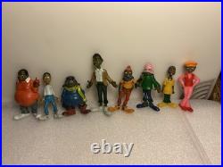 Fat Albert And The Junkyard Gang Cosby Kids Action Figures. Set Of 8