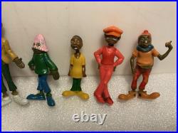 Fat Albert And The Junkyard Gang Cosby Kids Action Figures. Set Of 8