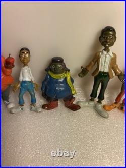 Fat Albert And The Junkyard Gang Cosby Kids Action Figures. Set Of 8