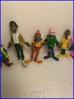 Fat Albert And The Junkyard Gang Cosby Kids Action Figures. Set Of 8