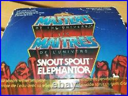 Figure Masters Maitres Of The Universe Snout Spout Elephantor Fondo Magazzino