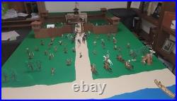 Fort Apache, Diorama, Miniature, D&D, Figurines Hand Painted LOT