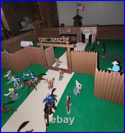 Fort Apache, Diorama, Miniature, D&D, Figurines Hand Painted LOT