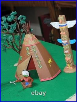 Fort Apache, Diorama, Miniature, D&D, Figurines Hand Painted LOT