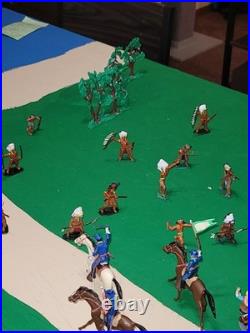 Fort Apache, Diorama, Miniature, D&D, Figurines Hand Painted LOT