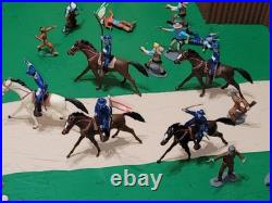 Fort Apache, Diorama, Miniature, D&D, Figurines Hand Painted LOT