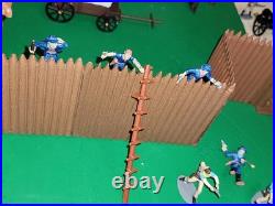 Fort Apache, Diorama, Miniature, D&D, Figurines Hand Painted LOT