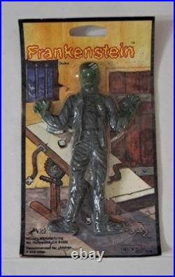 Frankenstein Vintage AHI/VIC'S Rubber Jiggler Figure (Mint On Card)
